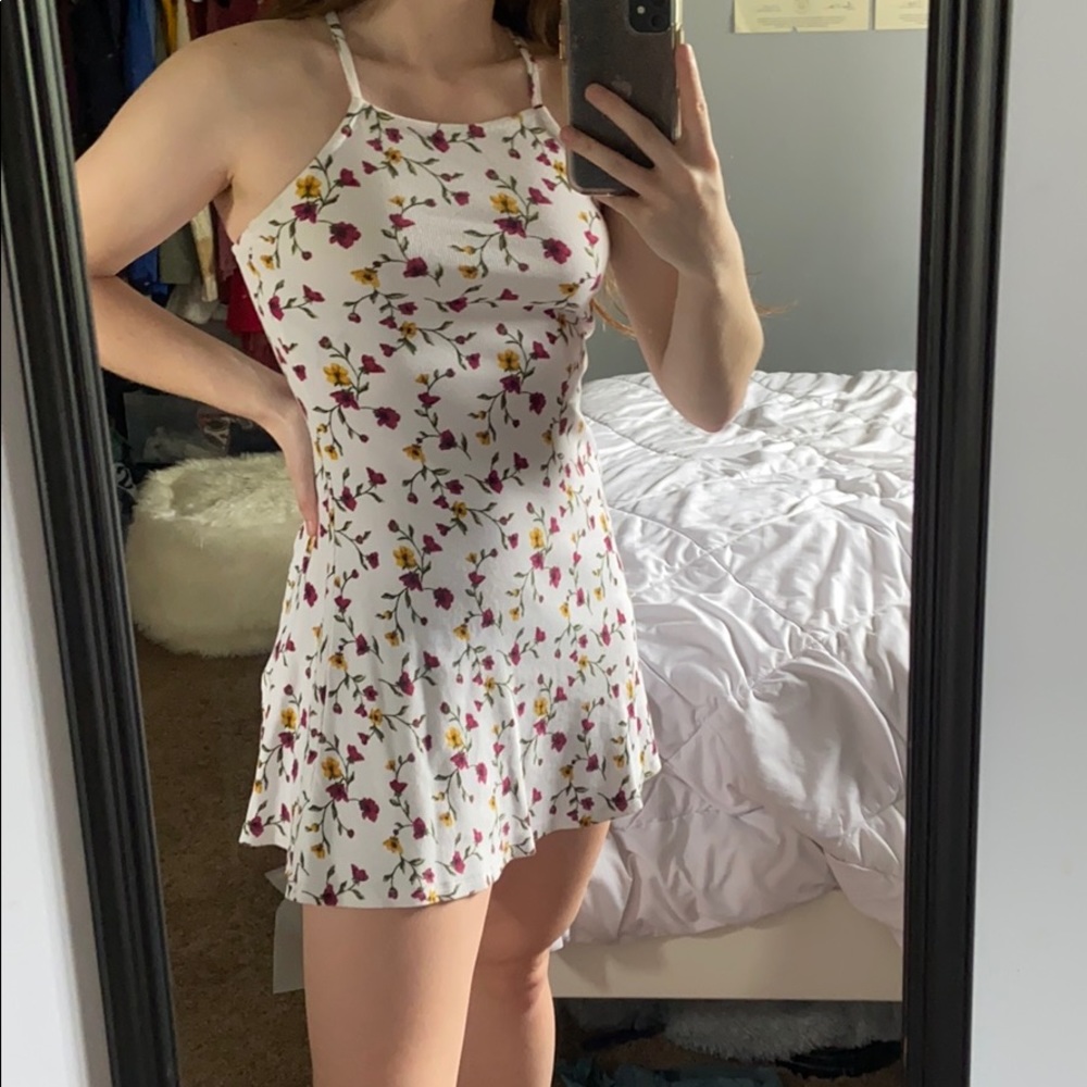 A floral dress